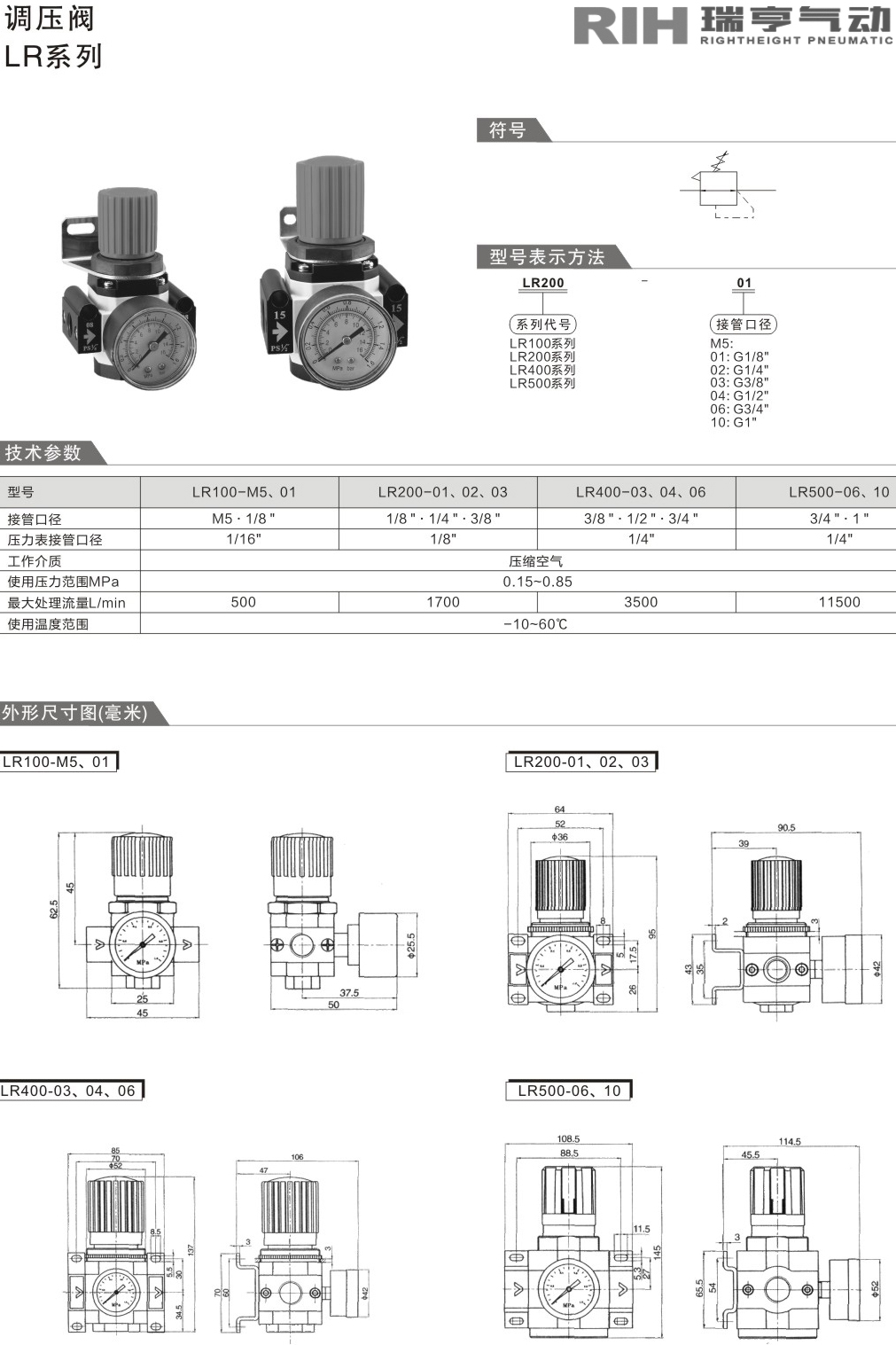 費(fèi)斯托OR系列調(diào)壓閥圖紙 費(fèi)斯托OR系列調(diào)壓閥圖紙